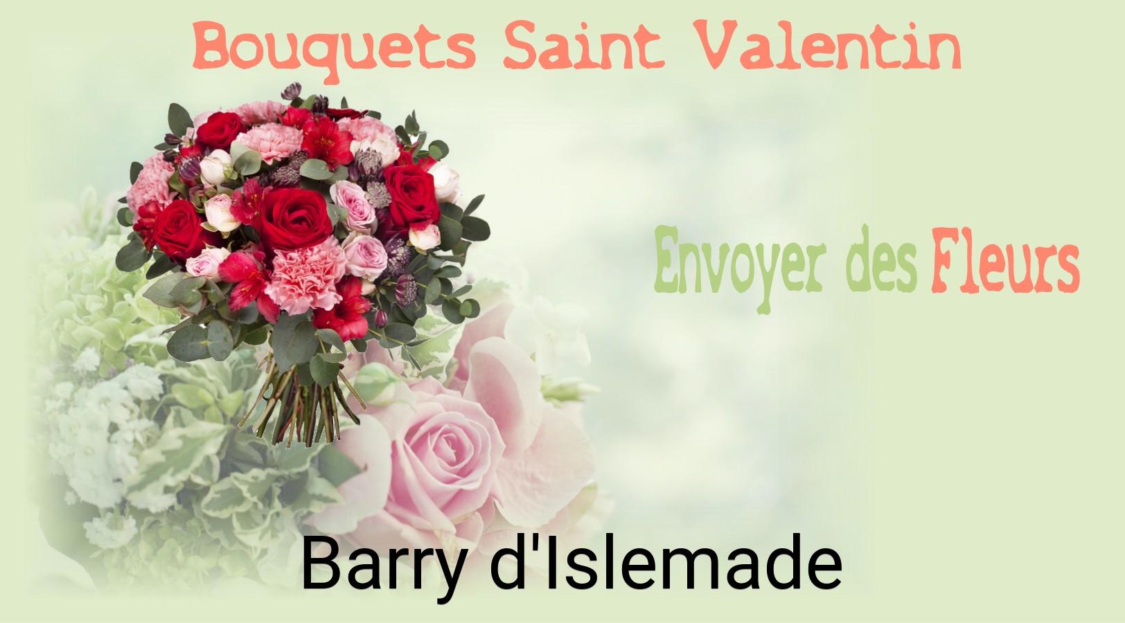 Roses de Saint-Valentin livrées à Barry-d'Islemade